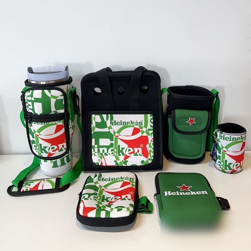 Neoprene bottle and cup sleeve assortment