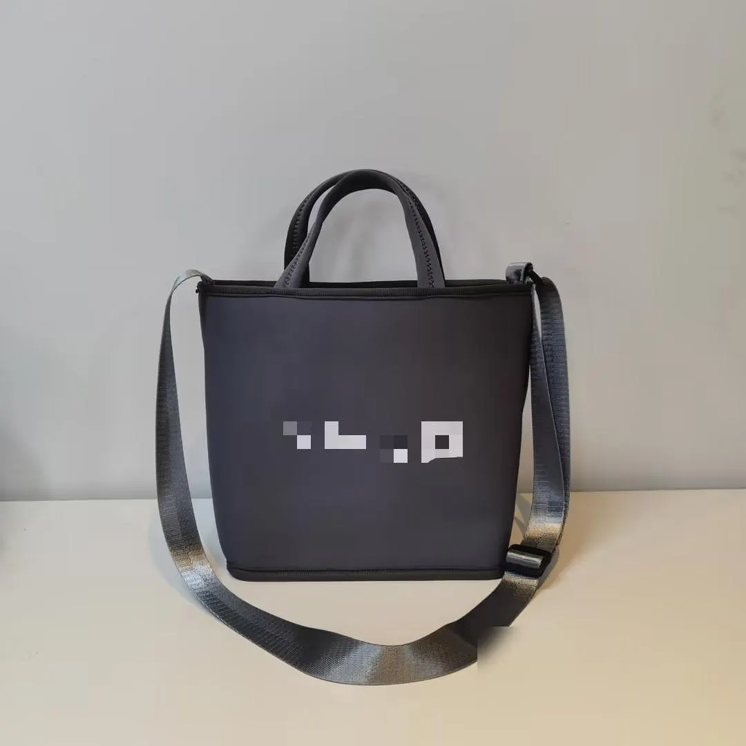 Large neoprene tote bag product sample