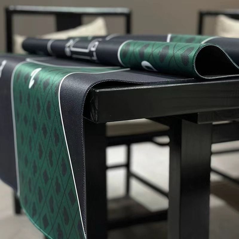 Rolled large mat showing flexible edge and surface structure
